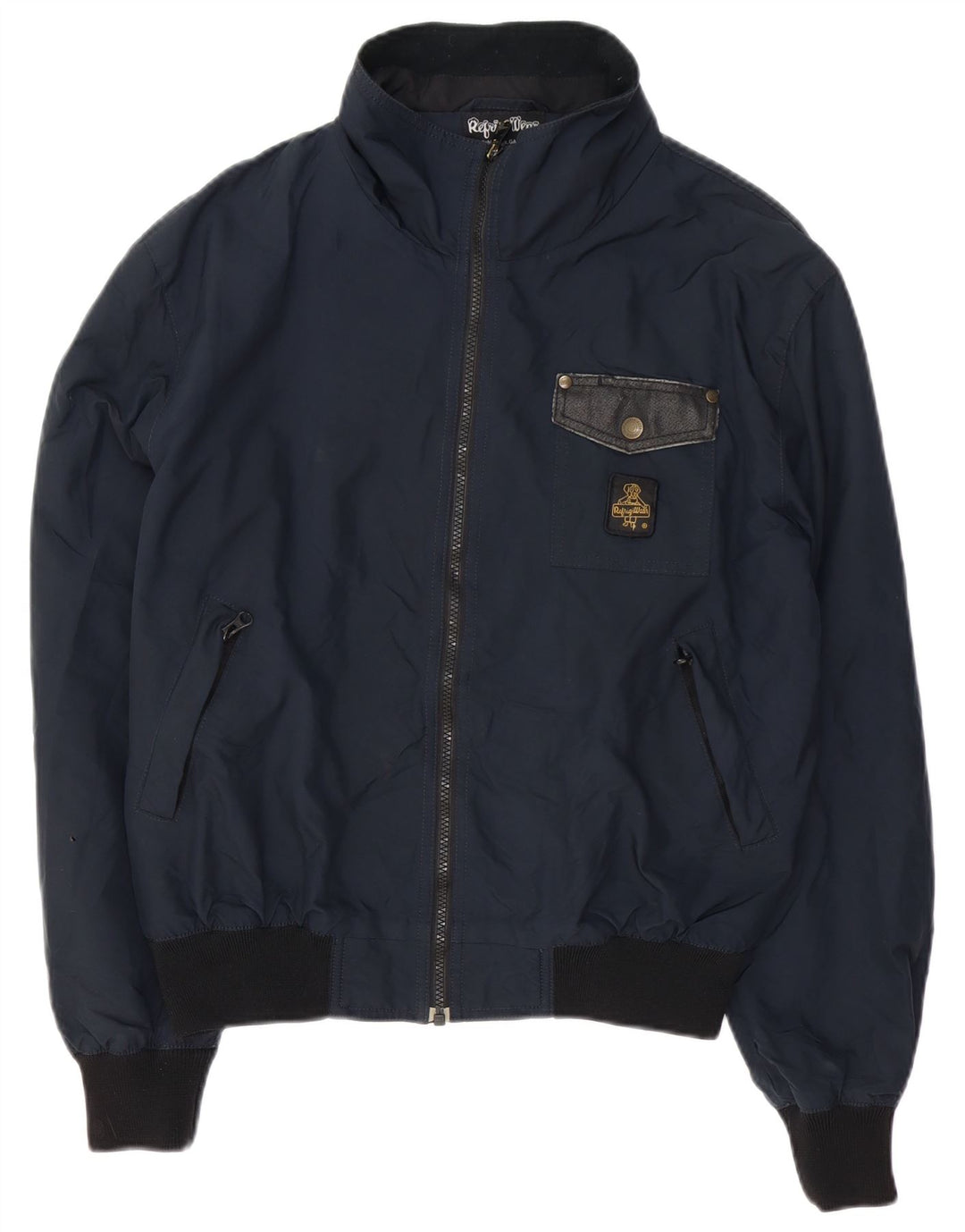 Refrigiwear Giacca bomber da uomo Cruz UK 40 grande poliestere blu navy