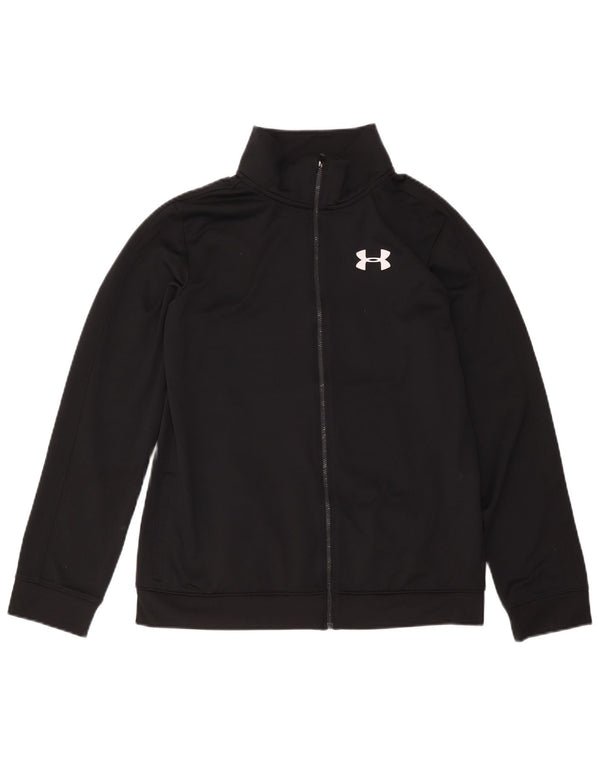 Giacca da tuta da ragazzo Under Armour 14-15 anni XL poliestere nero