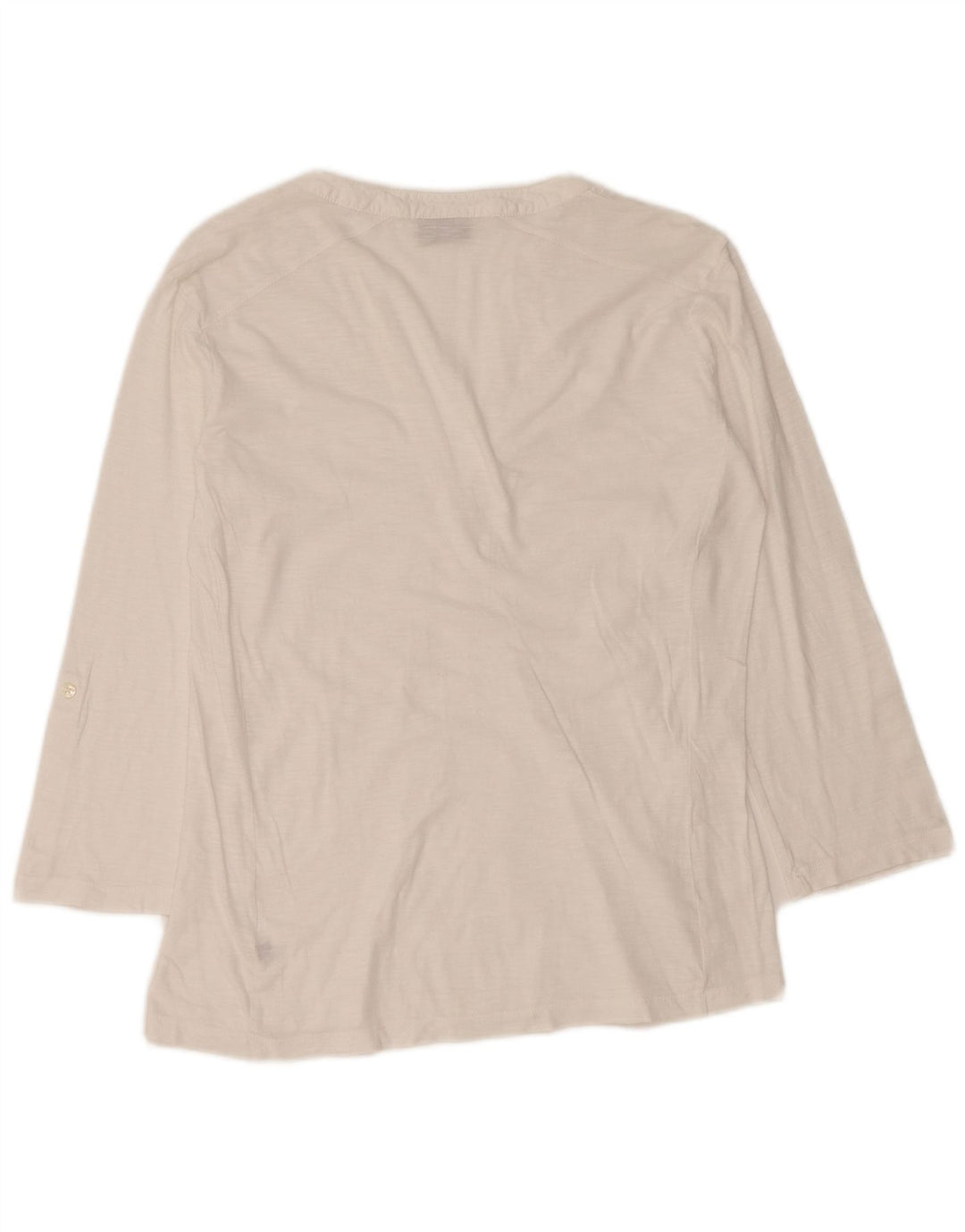 NAPAPIJRI Camicetta da donna con maniche a 3/4 Top UK 10 Piccolo bianco floreale