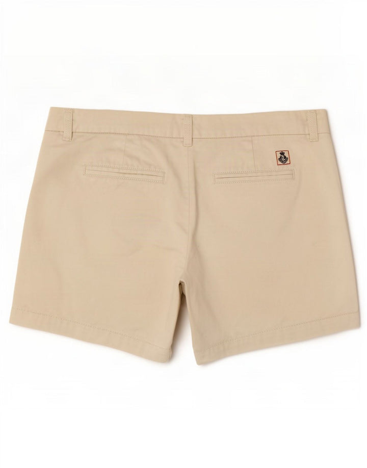 Pantaloncini chino da donna Tommy Hilfiger US 8 medi W32 cotone bianco