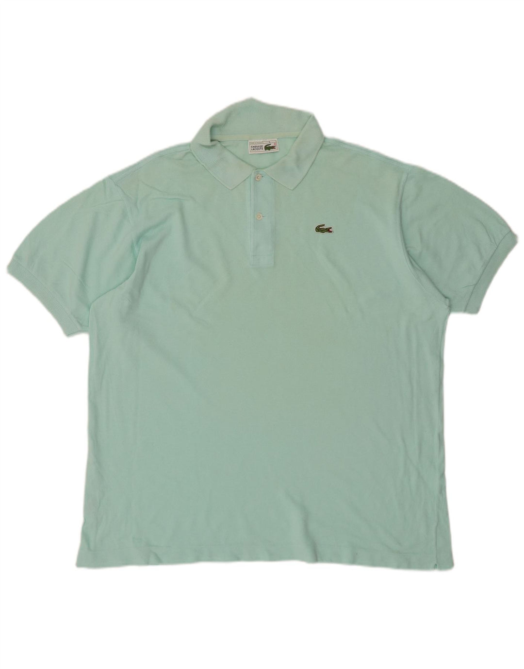 Polo da uomo LACOSTE taglia 6 XL in cotone turchese