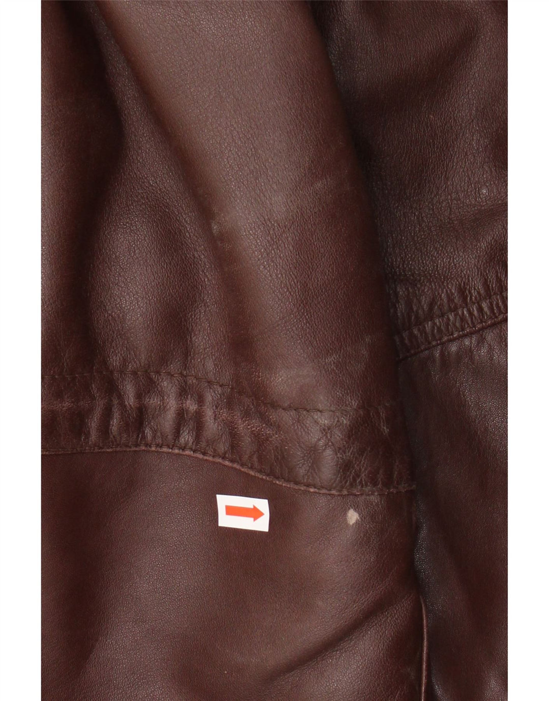 Giacca in pelle da uomo SARDAR UK 42 XL in pelle marrone