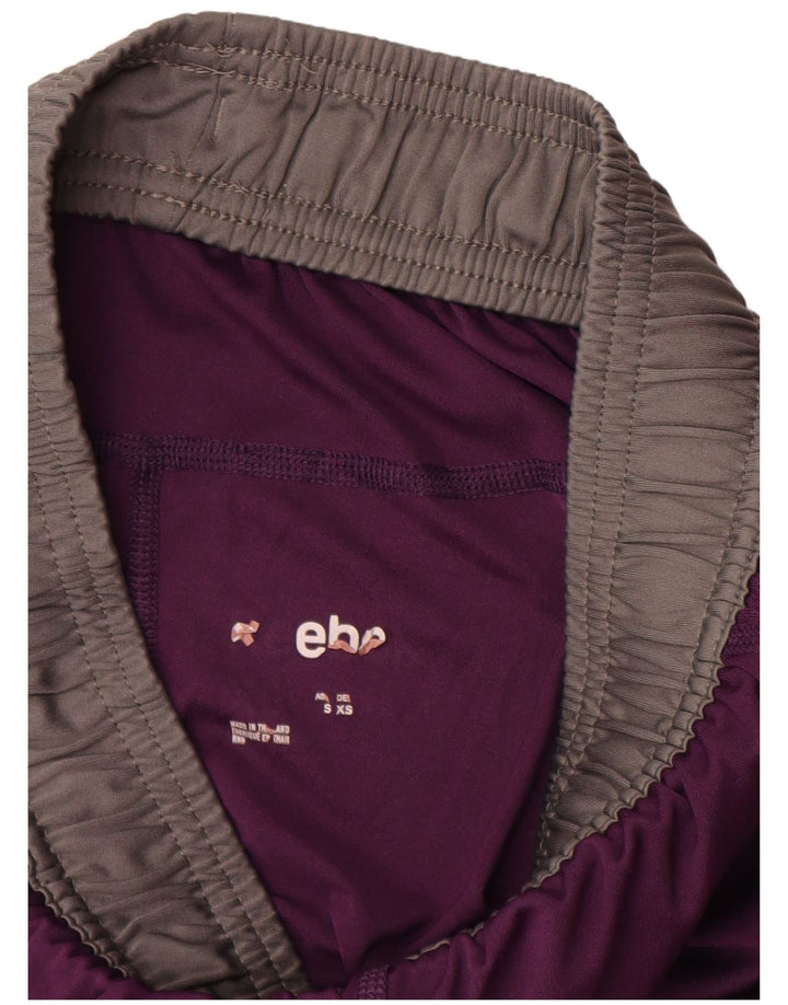 Pantaloncini sportivi REEBOK da bambino 7-8 anni XS Poliestere color block viola