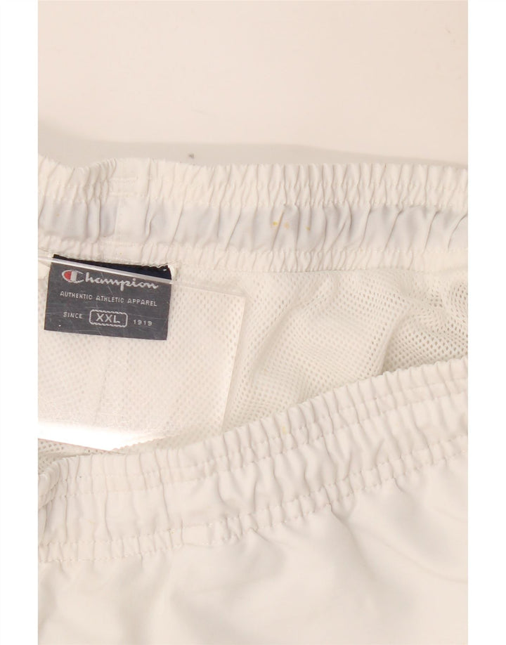 Pantaloni da tuta Capri da uomo CHAMPION 2XL Bianco