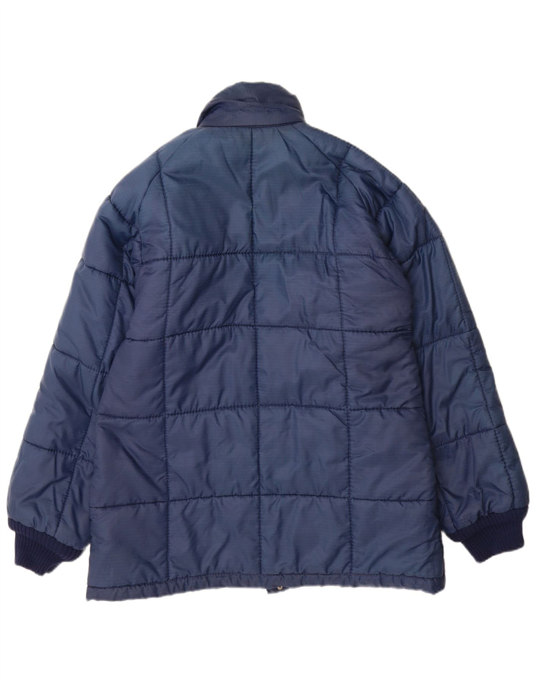Giacca imbottita da uomo PUFFA UK 40 Large in nylon blu navy