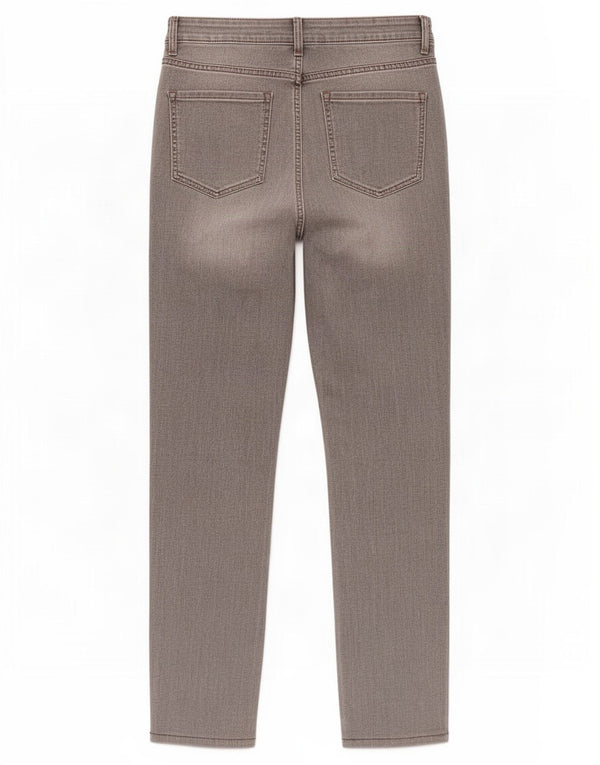 Jeans Marks & Spencer da donna Lily Slim UK 12 medio W30 L29 cotone grigio