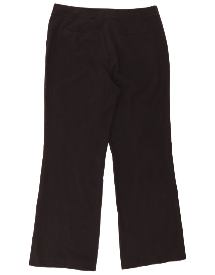 CALVIN KLEIN Pantaloni chino bootcut da donna US 12 Large W34 L32 Neri