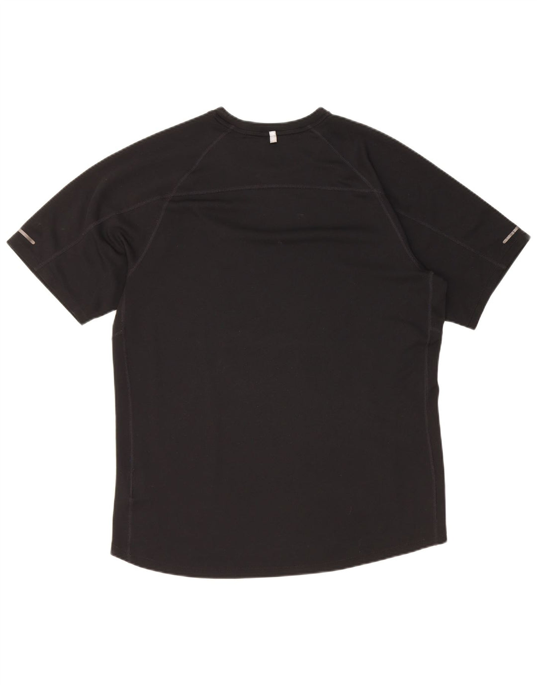 T-shirt Nike Dri Fit da uomo, grande, in poliestere nero