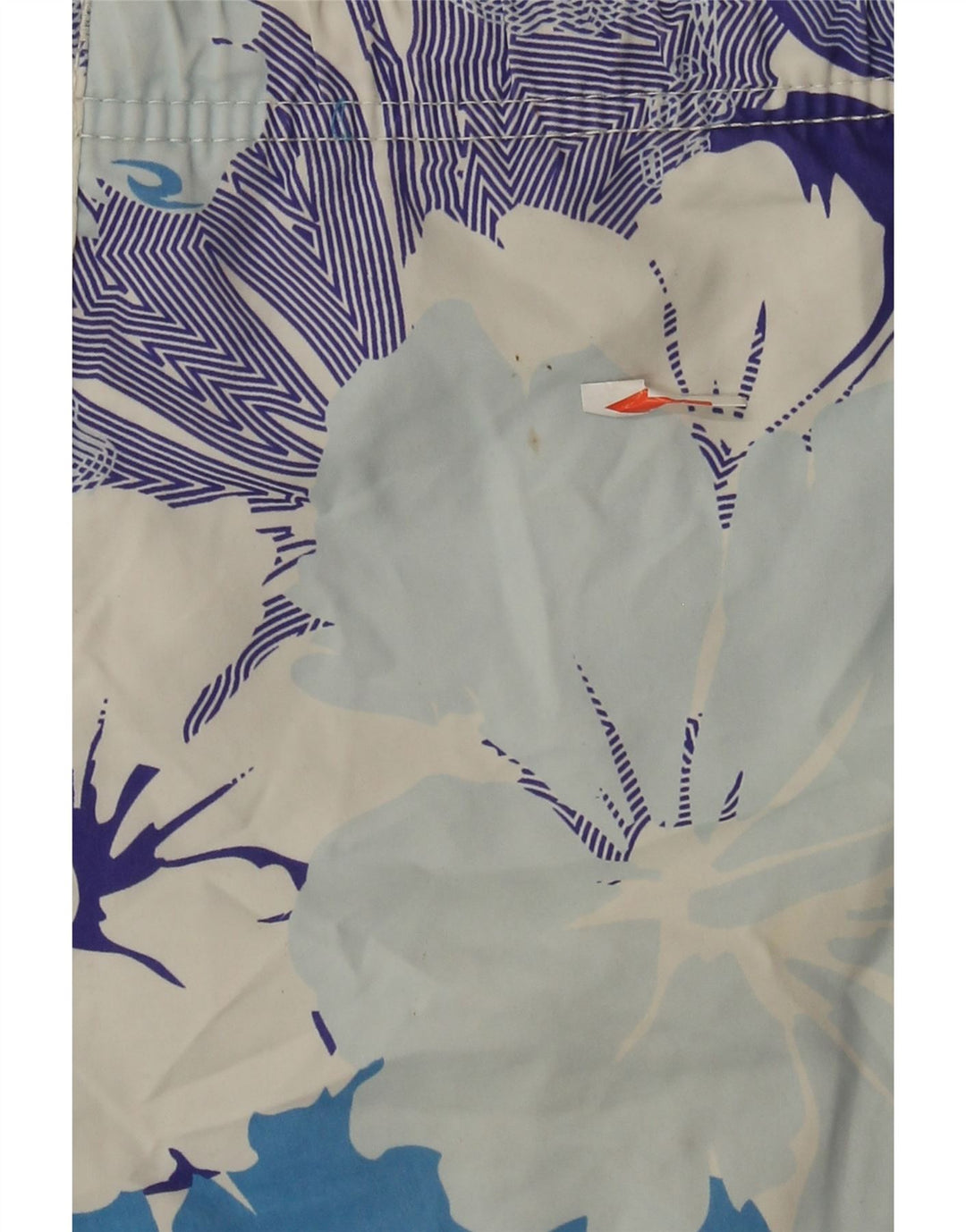 Pantaloncini da bagno da uomo Rip Curl grandi in poliestere floreale blu