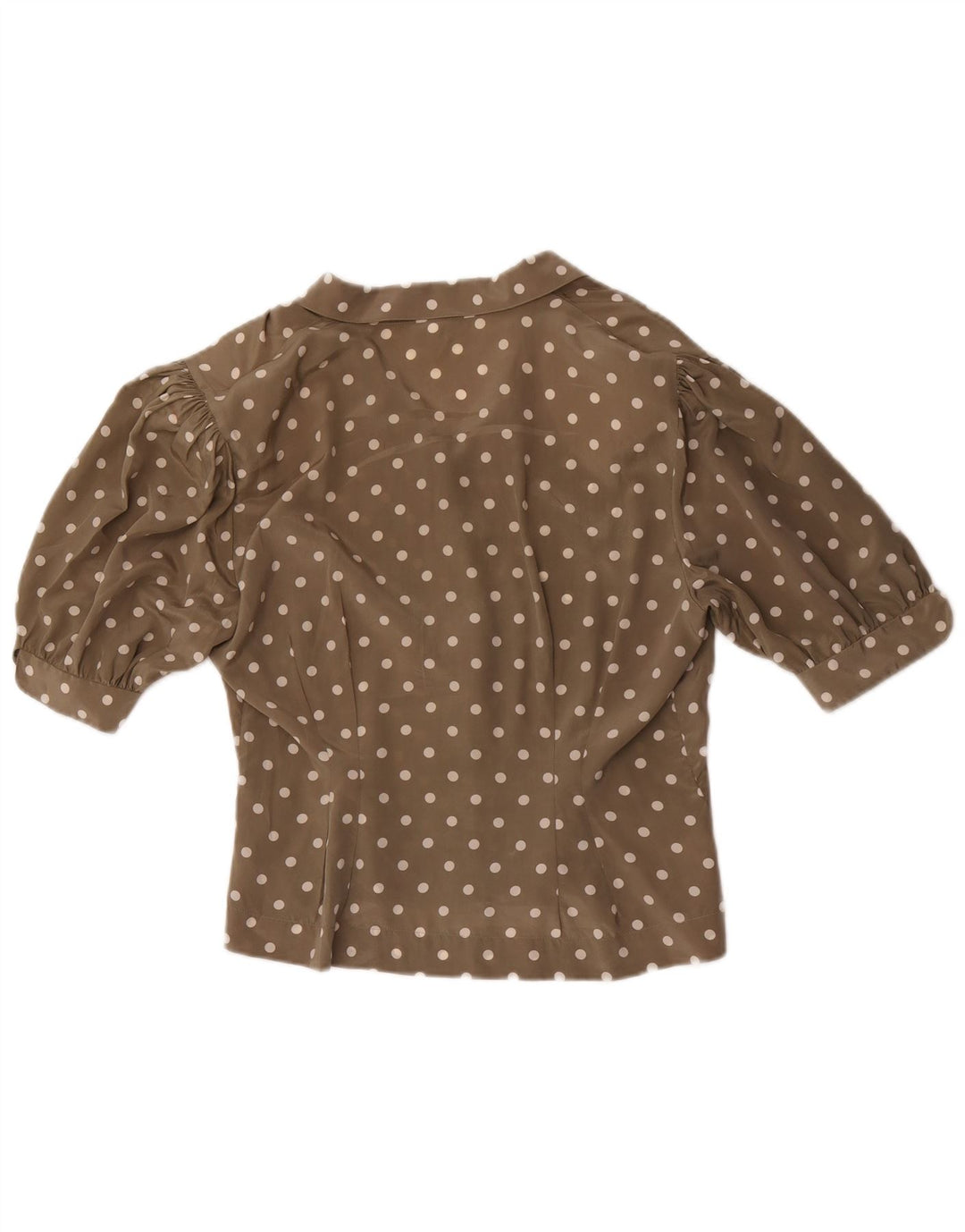 Camicetta da donna a maniche corte Andrea Mare IT 46 Large Grey Pois