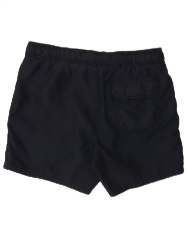 Pantaloncini da bagno da uomo Abercrombie & Fitch piccoli in poliestere blu navy