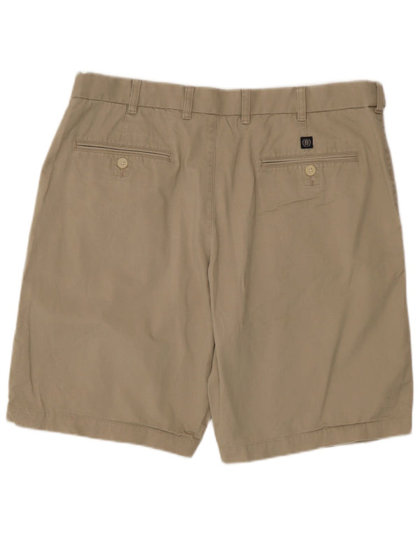 Pantaloncini chino da uomo Marks & Spencer W38 XL in cotone beige
