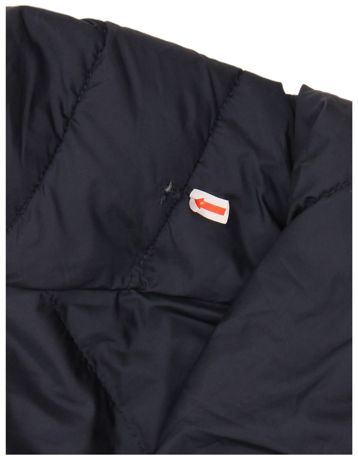 CHIEMSEE Giacca imbottita con cappuccio da uomo UK 42 XL Poliestere blu navy