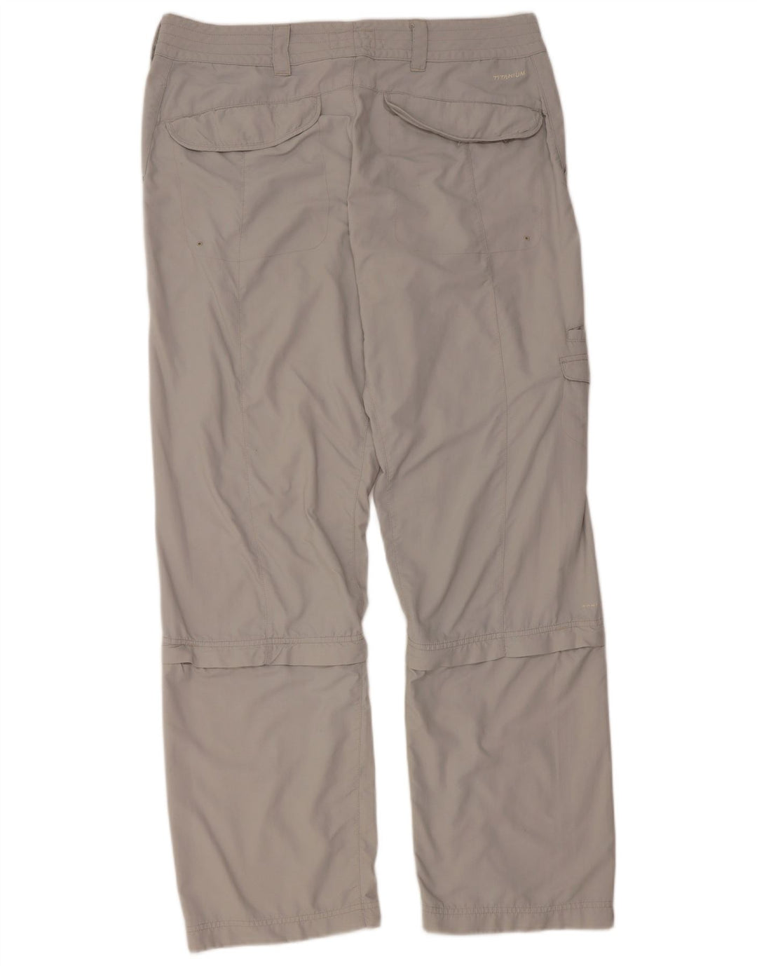 Pantaloni cargo regolari in titanio da donna COLUMBIA US 14 XL W36 L31 Grigio
