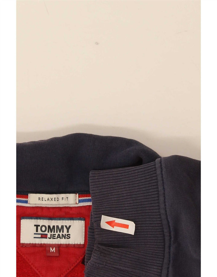 Tommy Hilfiger Uomo Felpa con vestibilità rilassata Maglione medio multicolore