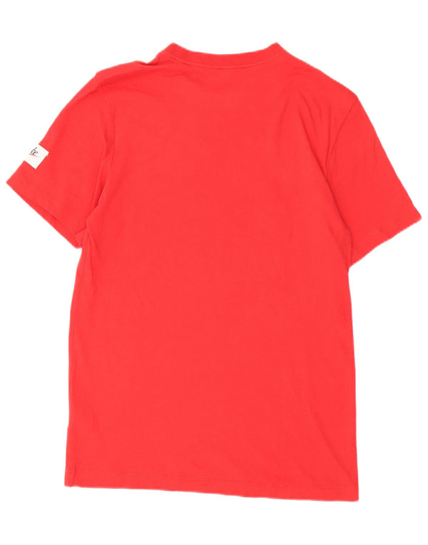T-shirt grafica da uomo Nike Top Small in cotone rosso