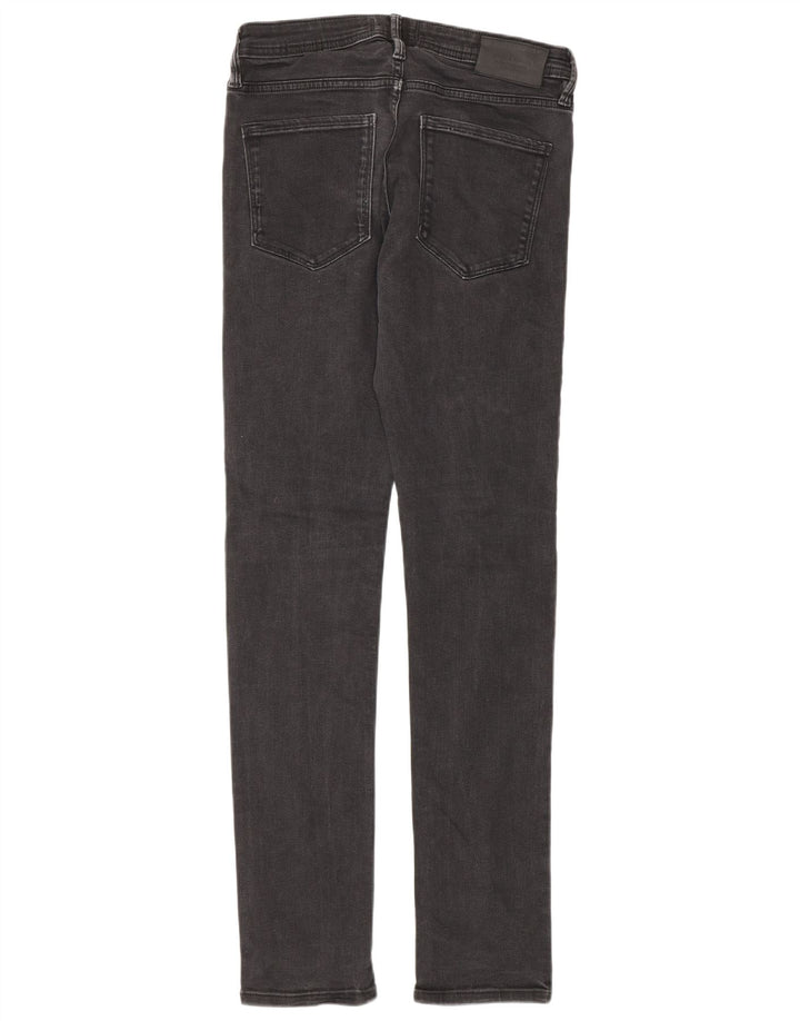 Jack & Jones Uomo GLENN Slim Jeans W28 L32 Nero