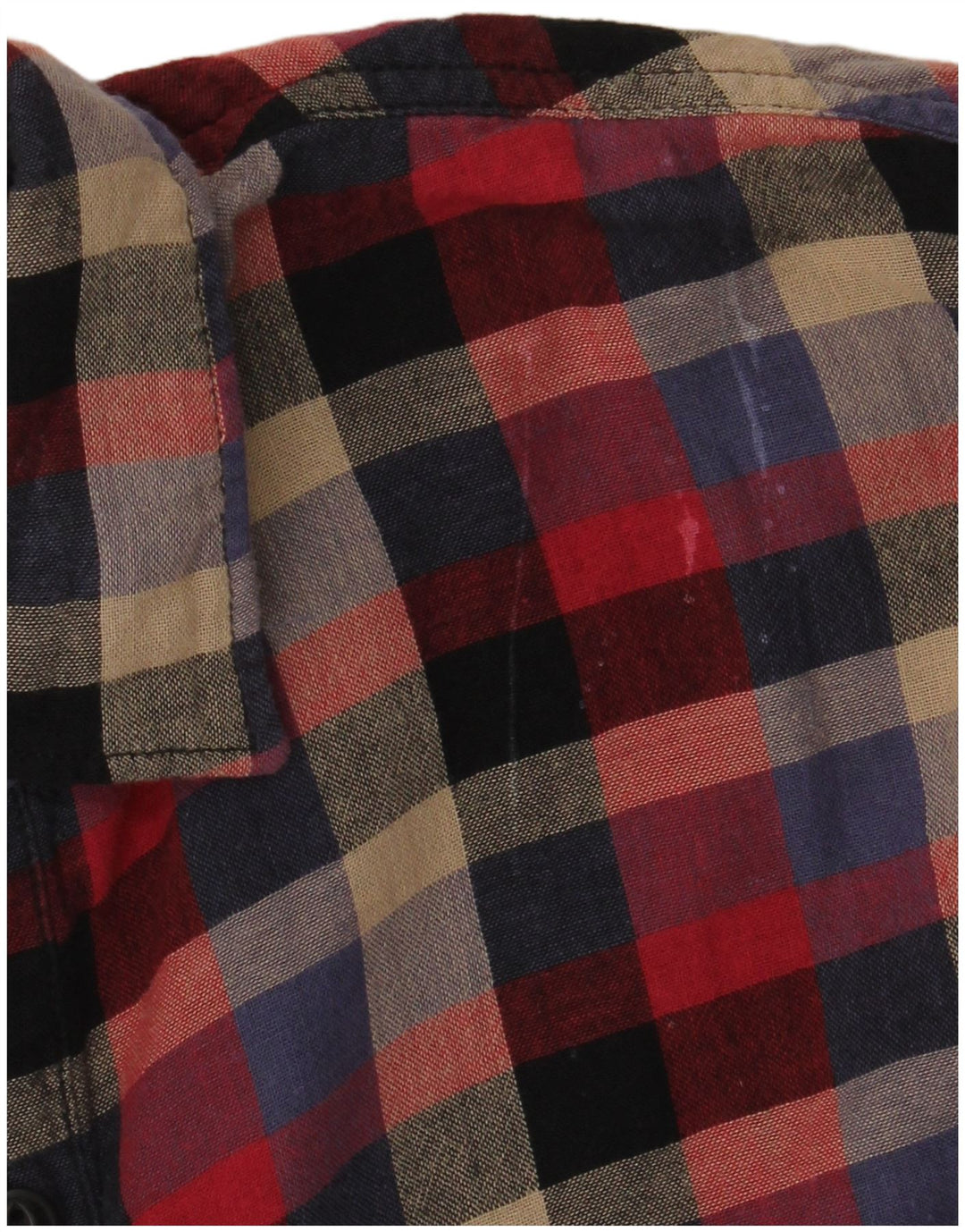 Levi's Camicia da uomo in flanella slim fit da boscaiolo, grande motivo a quadri multicolore