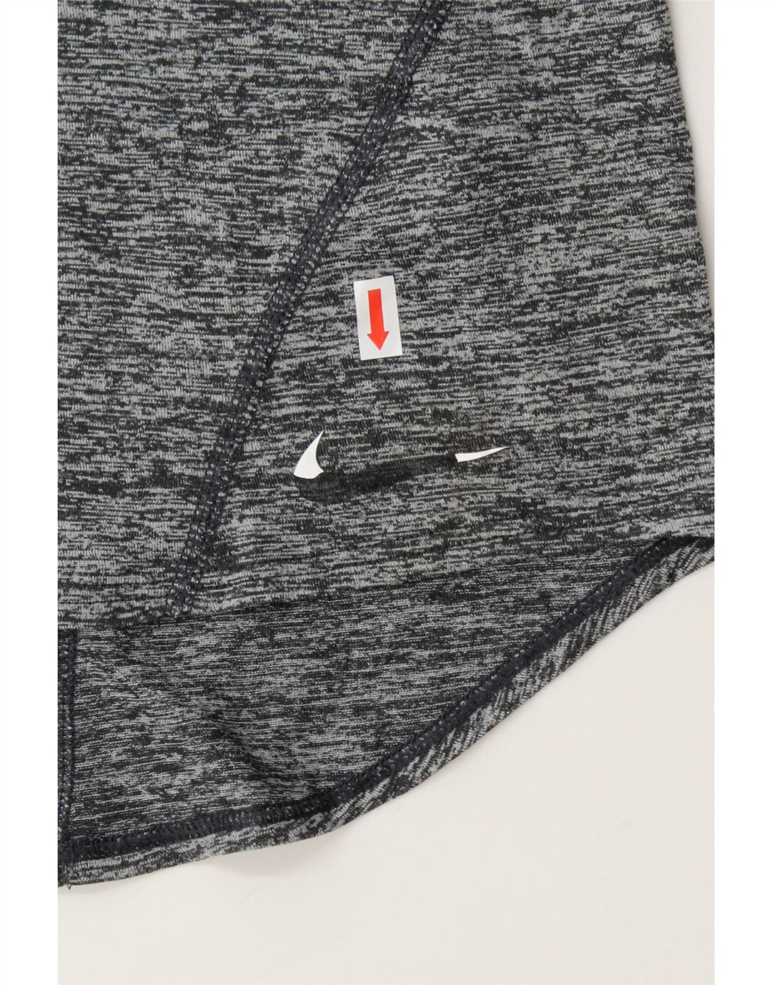 NIKE Girls Vest Top 10-11 Years Medium Grey Polyester Vintage Nike and Second-Hand Nike from Messina Hembry 