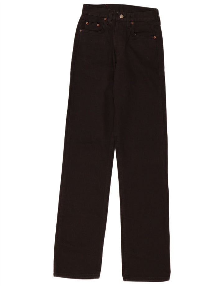 Jeans dritti da donna Rifle W26 L34 cotone nero
