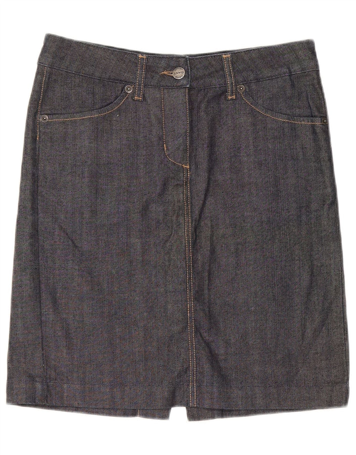 Gonna in denim da donna Gant EU 36 piccola W28 cotone nero
