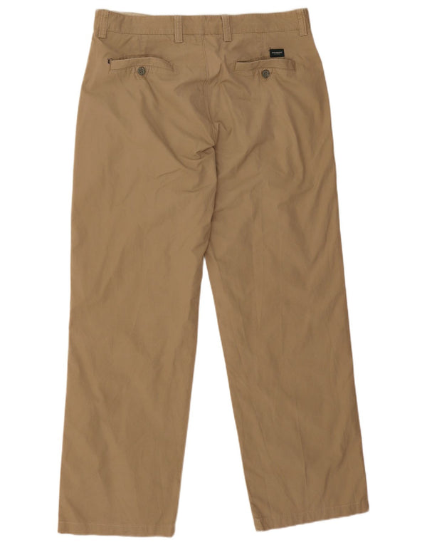 Dockers Mens Comfort Fit Straight Chino Trousers  W34 L31 Khaki