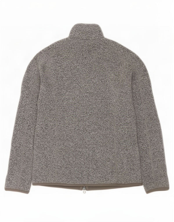 Patagonia Giacca da tuta da donna UK 10 Small Poliestere chiazzato grigio
