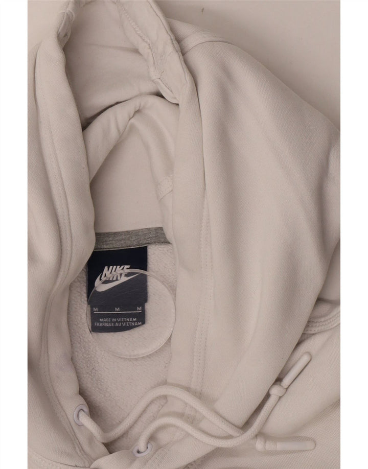 Maglia con cappuccio Nike da uomo di colore bianco medio