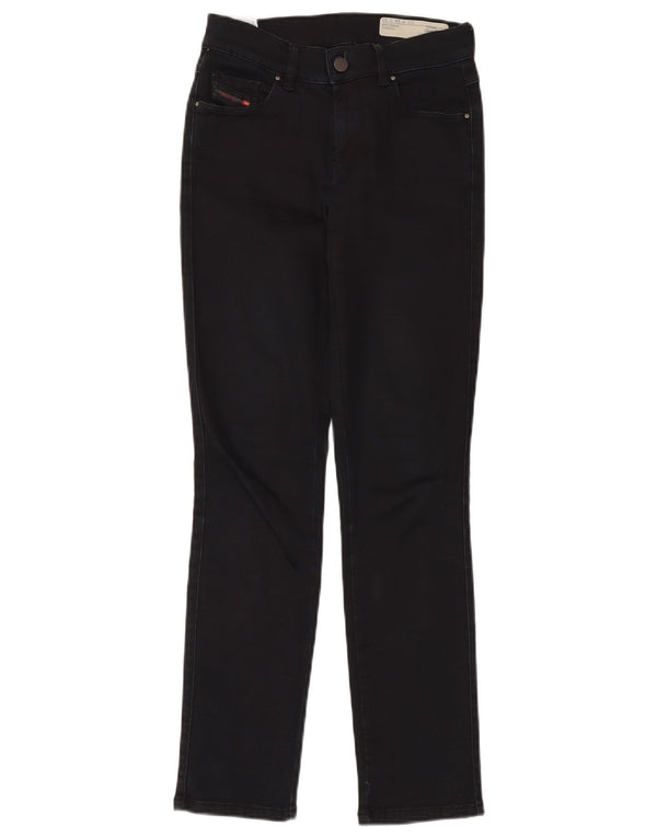 DIESEL Jeans dritti slim fit regolari Sandy da donna W24 L30 Blu navy