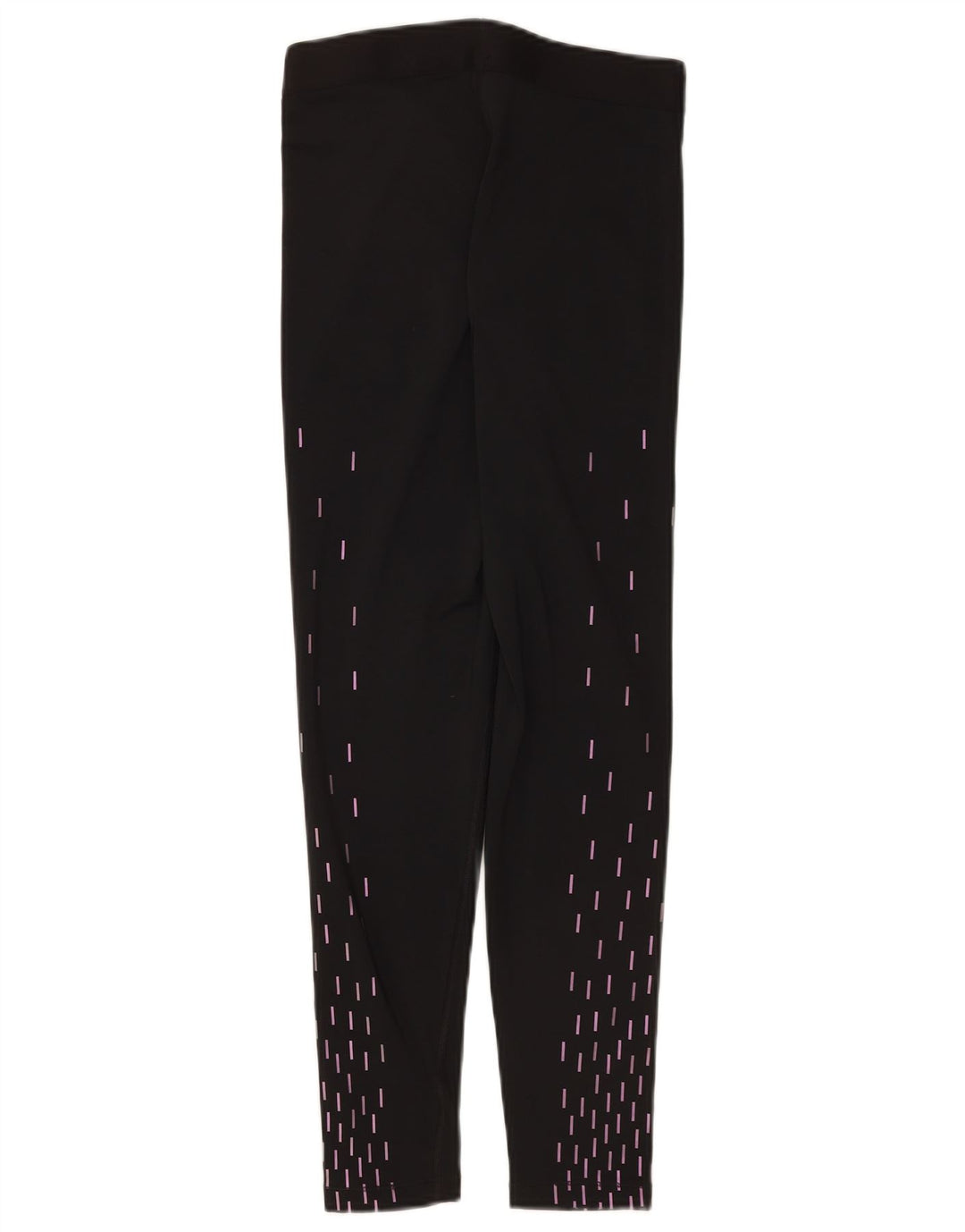Leggings grafici Nike da donna Dri Fit UK 12 medio nero geometrico