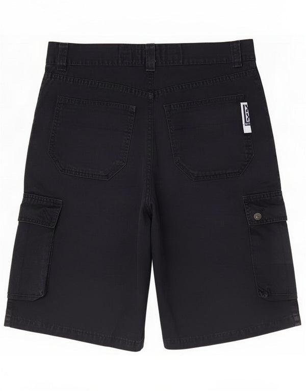 Pantaloncini cargo da ragazzo Fishbone 15-16 anni 2XL W32 L10 Blu navy