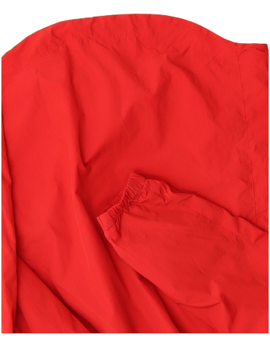 CALVIN KLEIN JEANS Mens Hooded Rain Jacket UK 36 Small Red Polyamide