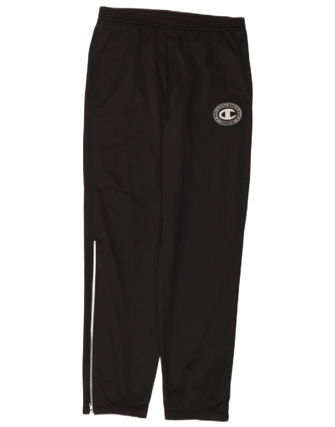 Pantaloni da tuta da uomo Champion in poliestere nero medio