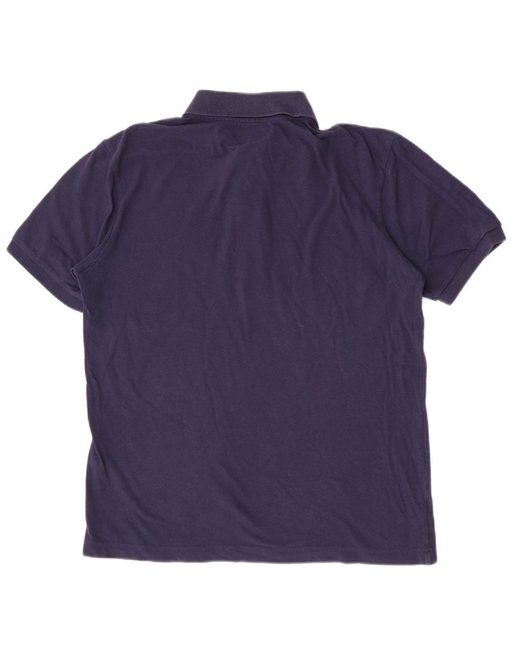 Polo Kappa Uomo Large Blu Navy in cotone