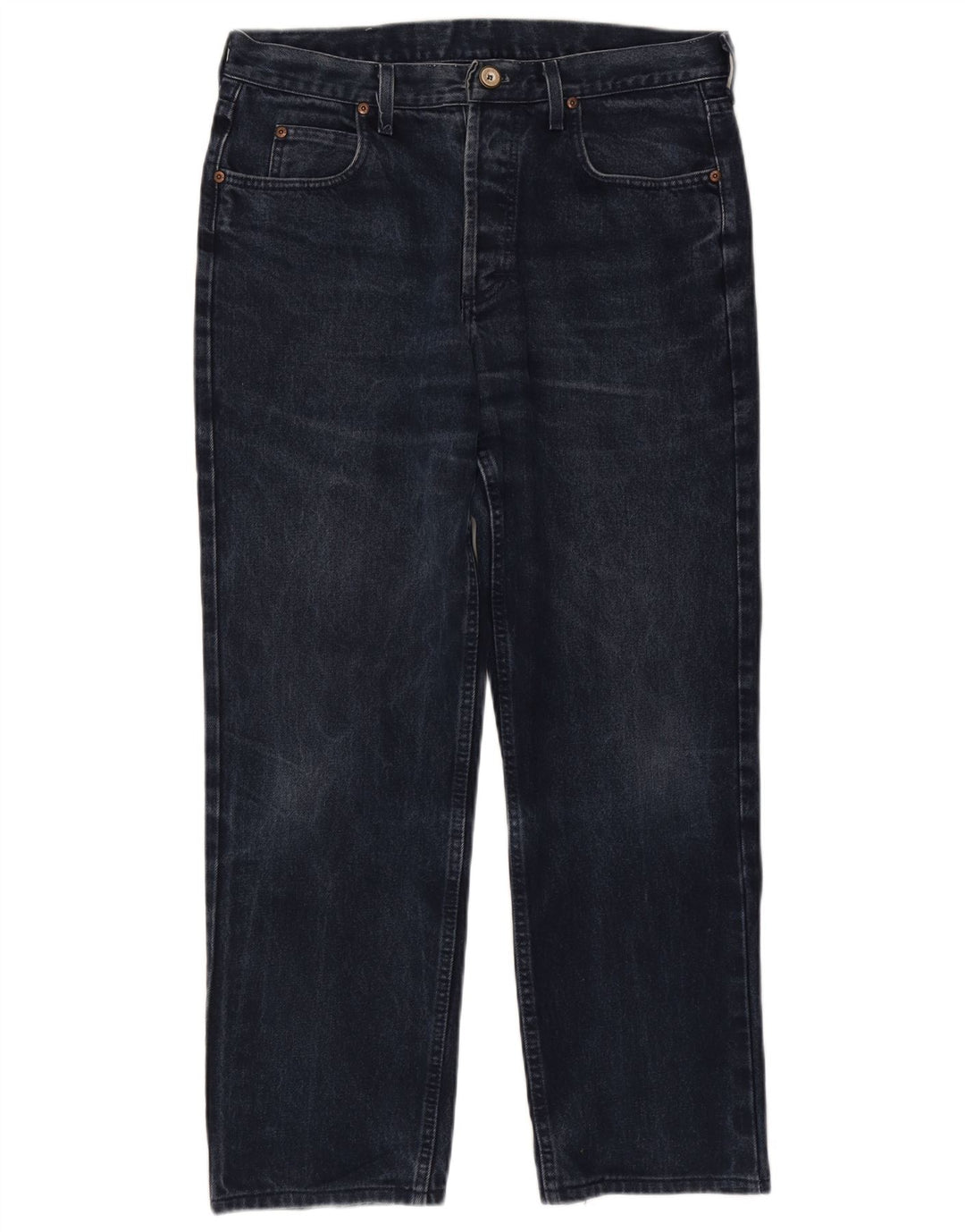 Jeans dritti Chicago da uomo Lee W34 L28 cotone blu navy