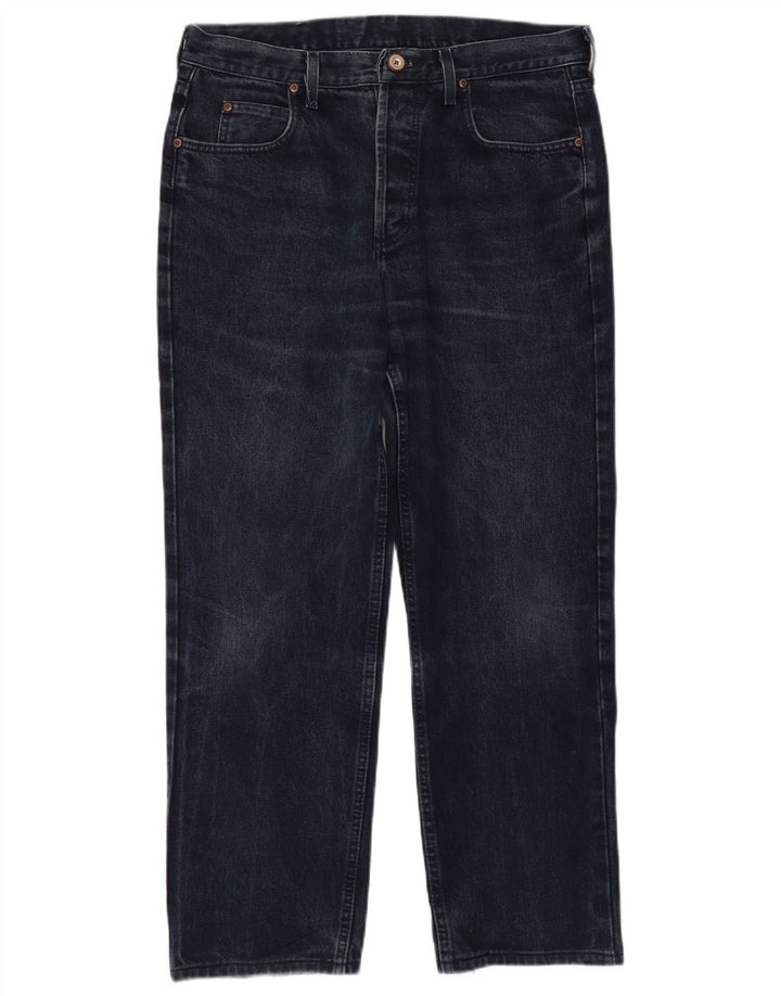 Jeans dritti Chicago da uomo Lee W34 L28 cotone blu navy