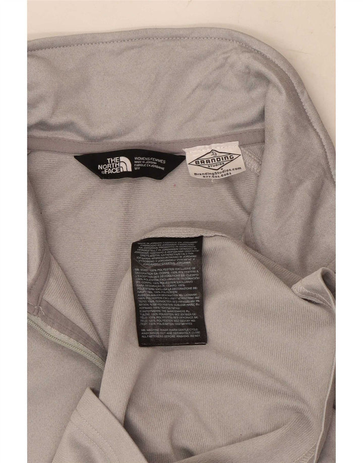 Giacca da tuta da donna dal taglio rilassato The North Face Grigio medio