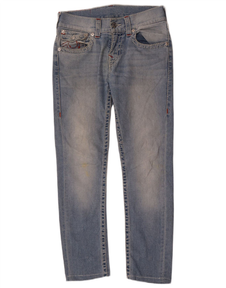 TRUE RELIGION Jeans slim da donna W30 L29 cotone blu