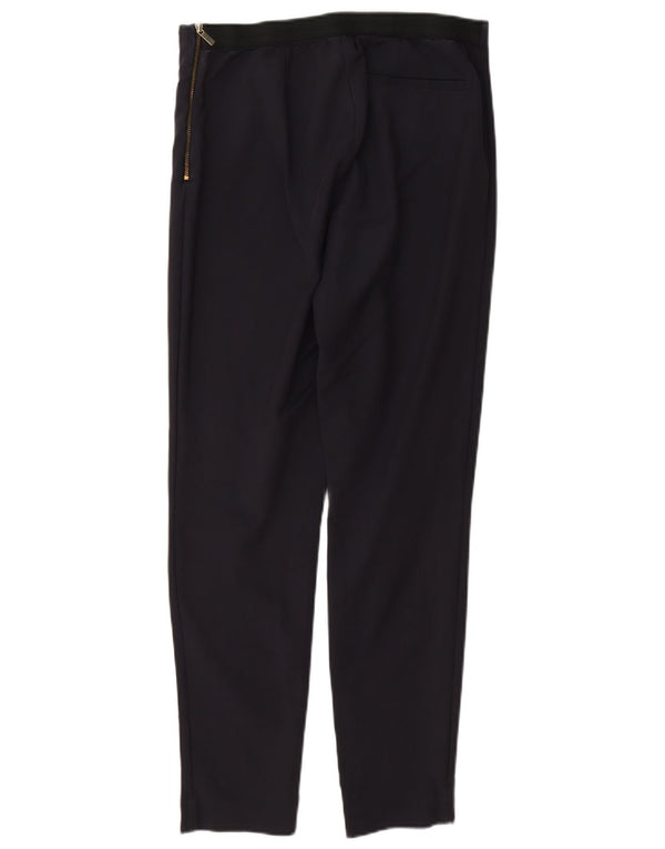 Pantaloni casual da donna French Connection UK 12 medi W30 L27 blu navy