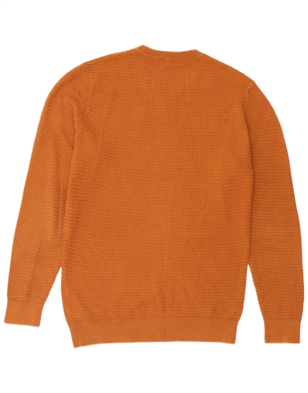 Cos Uomo Maglione Girocollo Maglione Piccolo Cotone Arancione