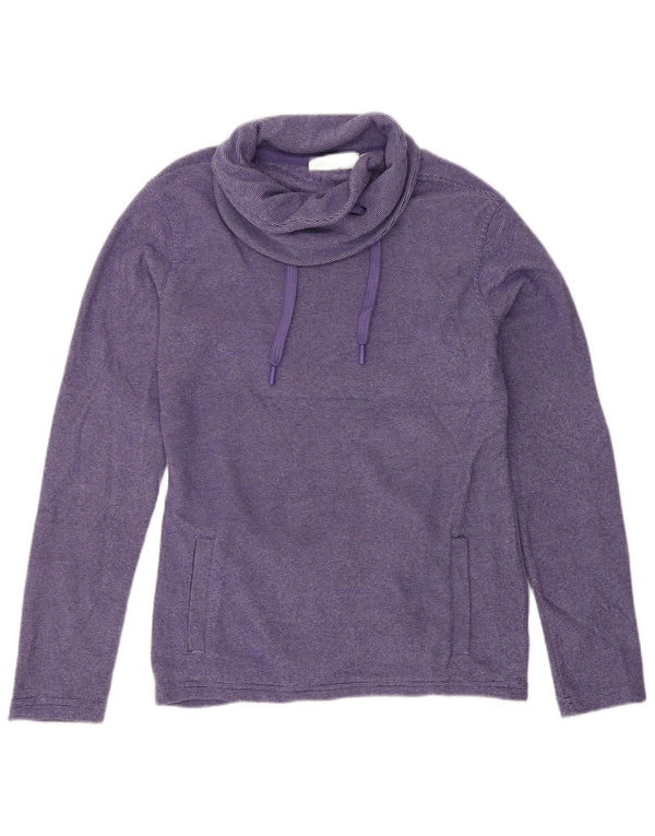 Maglione in pile da donna Mountain Warehouse UK 10 piccolo gessato viola