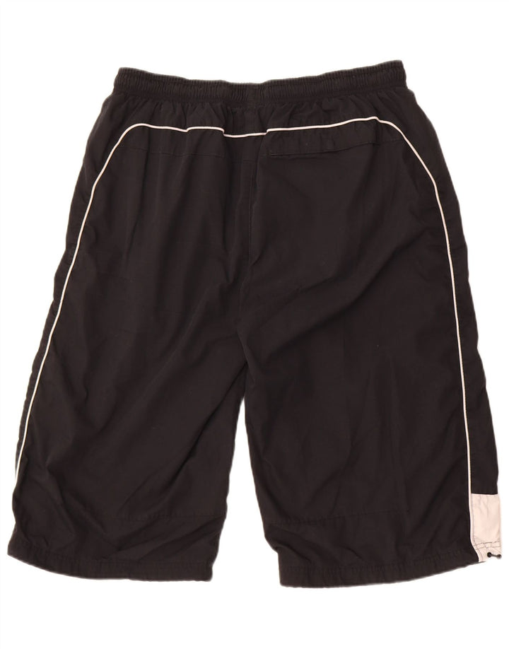Pantaloncini sportivi da uomo Nike Graphic Bermuda XL in poliestere color block nero
