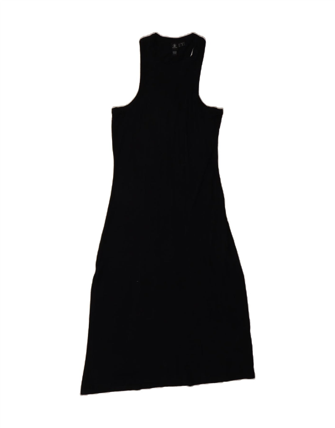 VOLCOM Womens Sleeveless Maxi Dress US 0/2 XS Black Modal Vintage Volcom and Second-Hand Volcom from Messina Hembry 