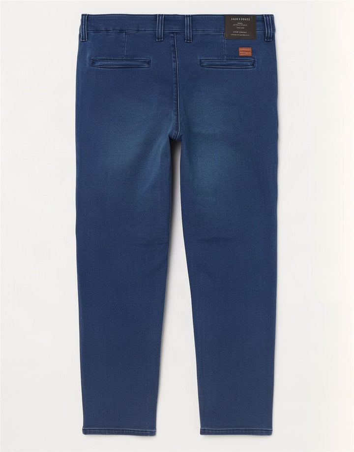Jeans dritti da uomo Jack & Jones W34 L32 cotone blu