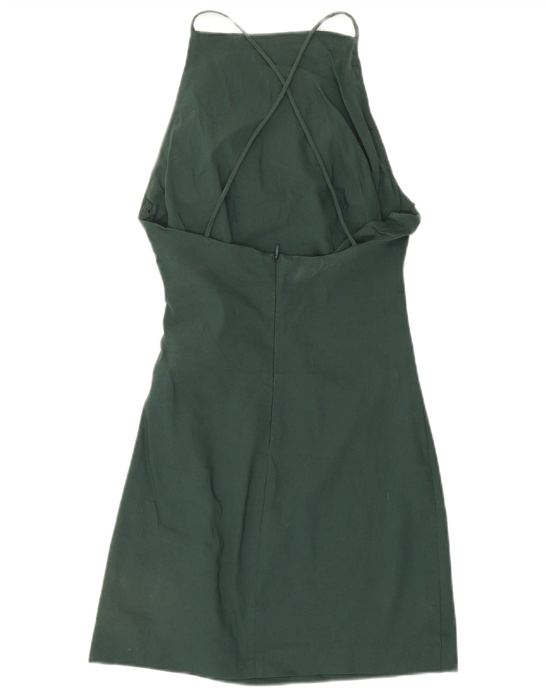 Vestito aderente da donna Zara UK 8 piccolo verde