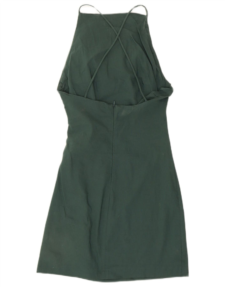 Vestito aderente da donna Zara UK 8 piccolo verde