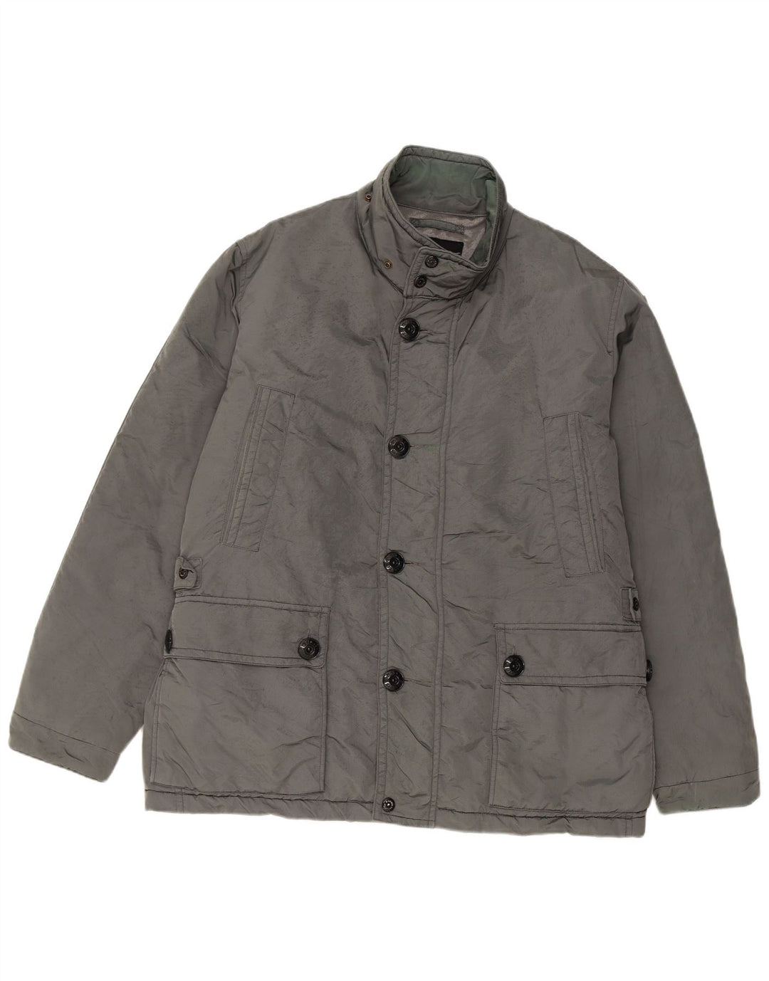 Giacca Imbottita Uomo Marina Yachting IT 56 3XL Nylon Grigio