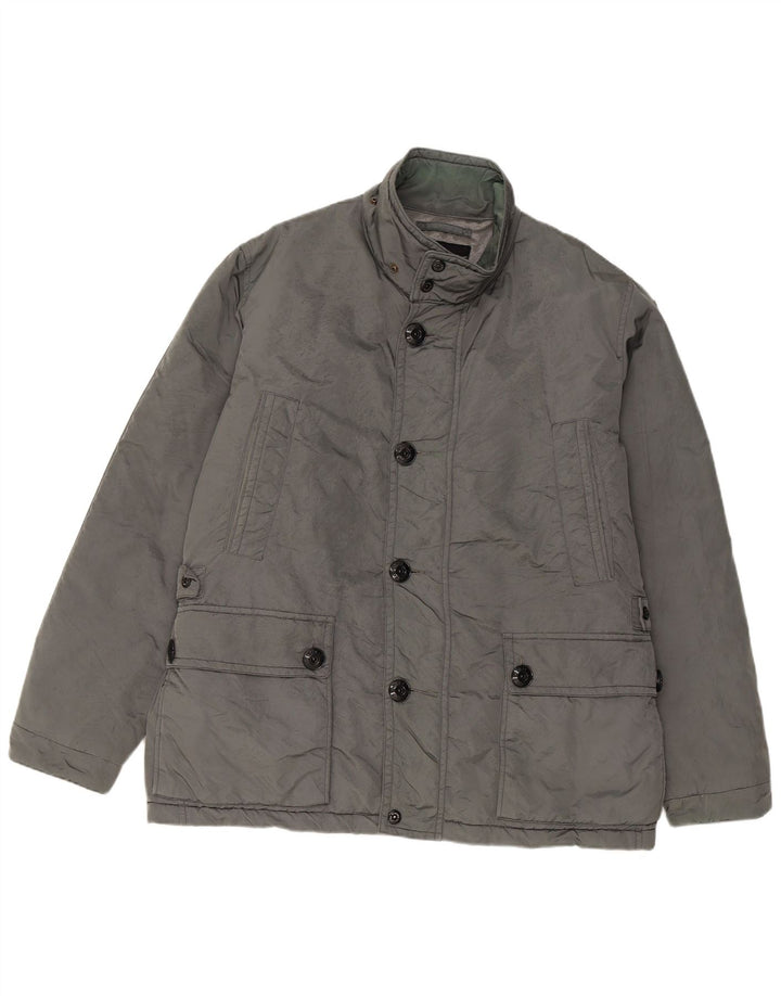 Giacca Imbottita Uomo Marina Yachting IT 56 3XL Nylon Grigio