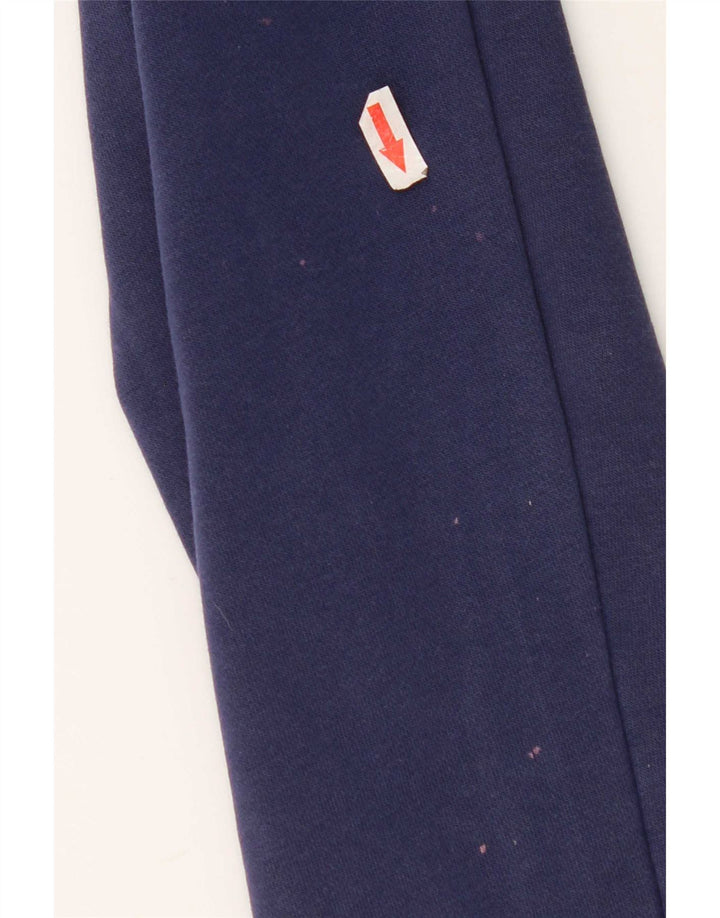 Pantaloni da tuta grafica Nike da uomo piccoli in cotone blu navy