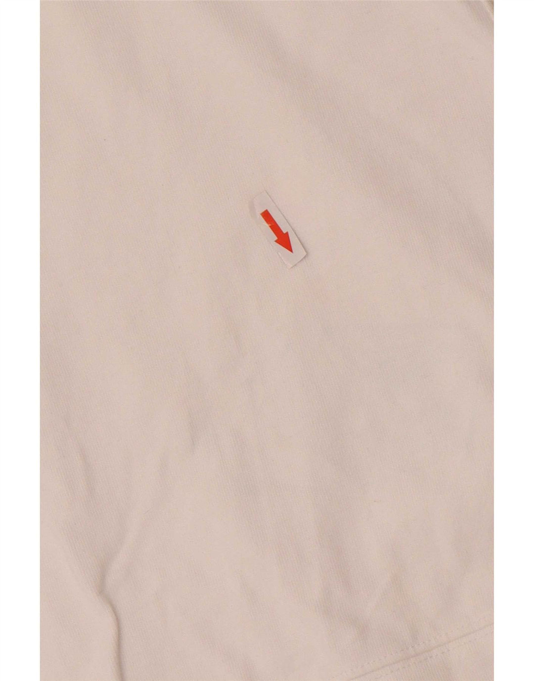 Top a maniche lunghe da donna Calvin Klein Jeans UK 10 piccolo bianco
